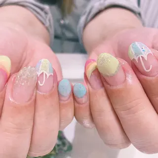 ネイル Nail×Lani 深爪矯正対応◎のネイルデザイン