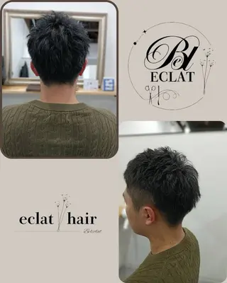 メンズ eclat hairのヘアスタイル