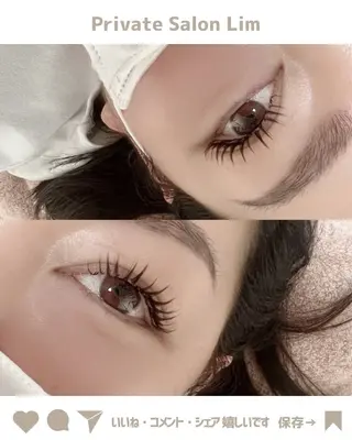 マツエク・マツパ Lim Naomiのマツエク・マツパデザイン