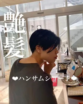 ショート ショート/ボブ /髪質改善/内山翔太のヘアスタイル