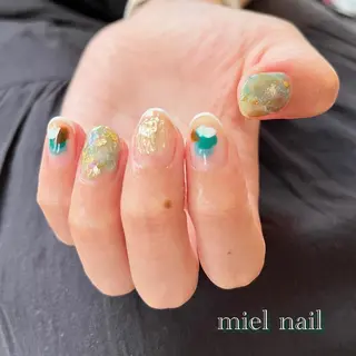 ネイル miel nailのネイルデザイン