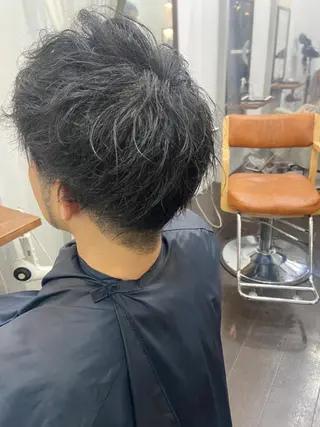 ショート カラー パーマ ヘアアレンジ メンズ キッズ ネイル マツエク・マツパ times salon名駅所属・久木原 ゆりのヘアスタイル