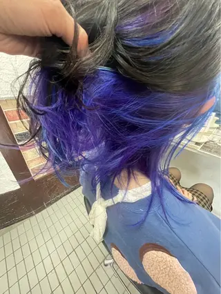 ミディアム カラー hair salonyuri所属・ヘアサロン ユリのヘアスタイル