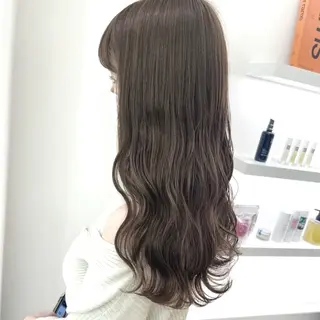 ロング カラー ParveMix 🪽鳥取彩花のヘアスタイル