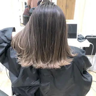 ミディアム カラー ❤️ダブルカラー 髪質改善❤️SAYAのヘアスタイル