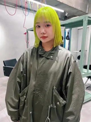 ショート カラー 🧡色落ちまで2度綺 麗なカラー🧡ヨシキのヘアスタイル