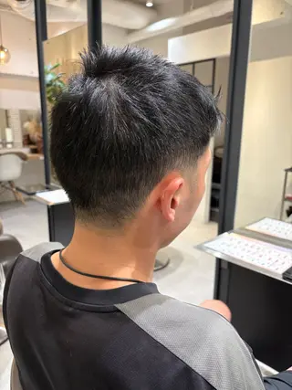 ショート メンズ CLAPS 弘明寺店所属・さが るかのヘアスタイル