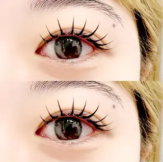 マツエク・マツパ クレアラルーチェ京橋店所属・植田 ひかるのマツエク・マツパデザイン