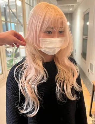 ロング カラー ブリーチなし/透明感 /ショート/大世のヘアスタイル