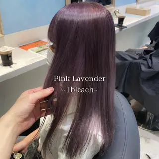 セミロング カラー THESALONS所属・🤍ブリーチカラー /寄田龍樹🤍のヘアスタイル