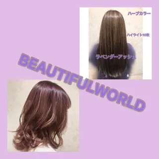 ロング T Maiのヘアスタイル