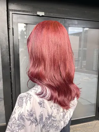 ロング カラー ハイトーン/韓国風/ 艶髪/吉祥寺のヘアスタイル