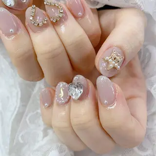 ネイル La neige* yuki 🥯🍑のネイルデザイン