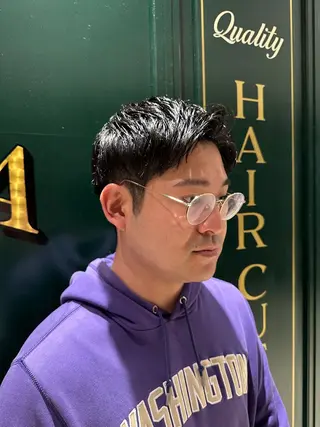 ショート 三輪 晃大のヘアスタイル