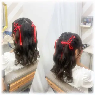 ヘアアレンジ 秋葉原コットン所属・ヘアセット 🤍AIRA🤍のヘアスタイル