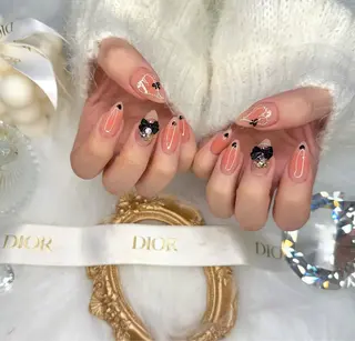 ネイル Hina 池袋 長だしチップ専門店のネイルデザイン