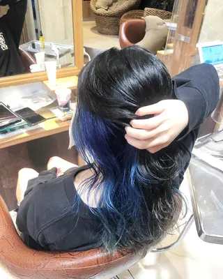 ロング カラー 【ディレクター 🧸🤍田澤　唯那】のヘアスタイル