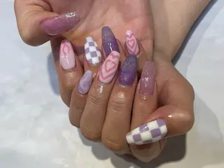 ネイル 友野 遥のネイルデザイン