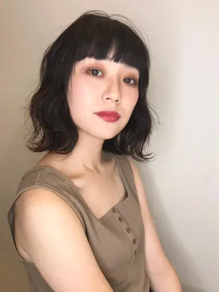 ミディアム パーマ Neolive Cava 相模大野店所属・sola: neoliveのヘアスタイル