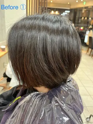 ショート vis-a-vis　板橋店所属・たなか なおのヘアスタイル