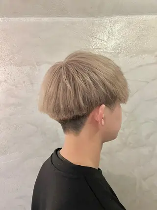 カラー メンズ FUJINO RYOのヘアスタイル