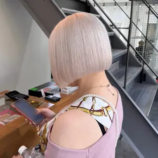 ショート カラー racil by rest plus所属・ryuto/ブリーチ /メンズ韓国ヘアのヘアスタイル