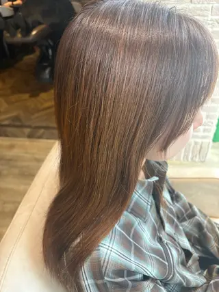 セミロング カラー ACRO 梅田所属・平日限定‼️モデル様 募集中🙌🏻うちまのヘアスタイル