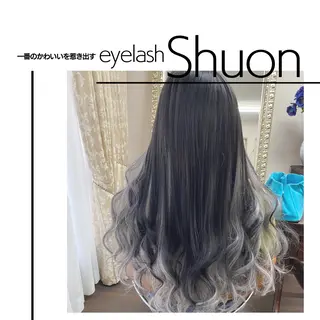 ロング ヘアアレンジ マツエク・マツパ KITTY 立川のネイルデザイン