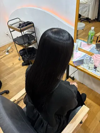 ロング 西元 群/艶髪/髪質改善のヘアスタイル