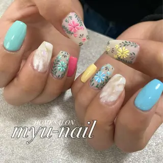 ネイル ホームサロン myu-nailのネイルデザイン