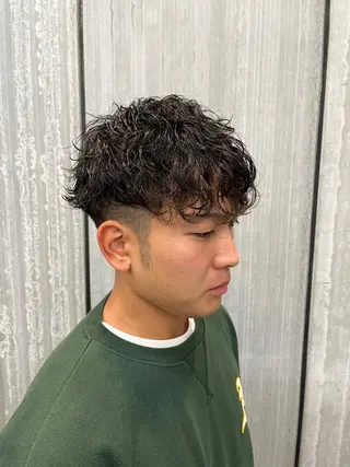 ショート パーマ elima 調布所属・ちせ/ 透明感カラー /調布˚ 🦢₊✧のヘアスタイル