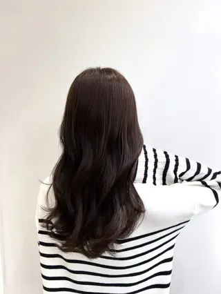 セミロング カラー ヘアアレンジ ✨艶髪✨ 吉田誠のヘアスタイル