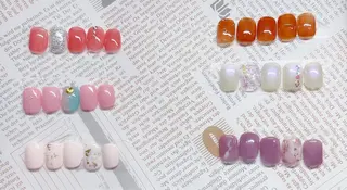 ネイル lucky nail 歌舞伎町のネイルデザイン