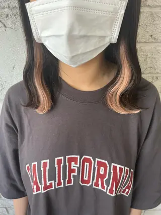 ミディアム エクステ＆艶カラー 🎀YURINA🎀のヘアスタイル