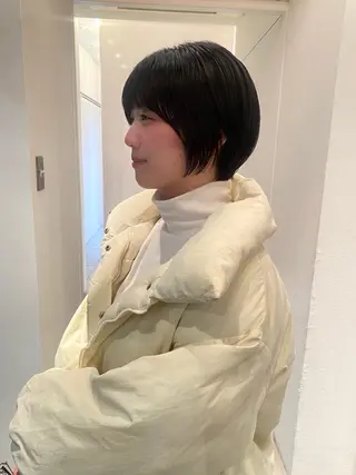 ショート riria/ボブ /ブラウンカラー🎀のヘアスタイル