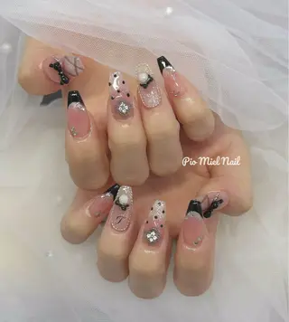 ネイル HANA 長さだしのネイルデザイン