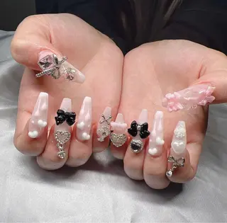 ネイル Lee Nails チップ長さだし専門店のネイルデザイン