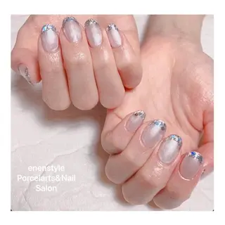 ミディアム ネイル 👑enen style👑のネイルデザイン