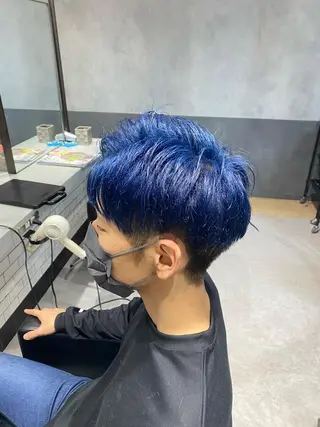 ショート ハイトーンエフェクト ブリーチいち丸のヘアスタイル