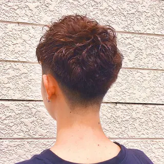 パーマ メンズ メンズサロンLOSS所属・メンズサロン rootのヘアスタイル
