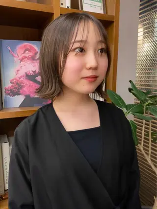 ショート カラー パーマ Paddle所属・似合わせレイヤー/ レイヤーパーマ/高倉のヘアスタイル