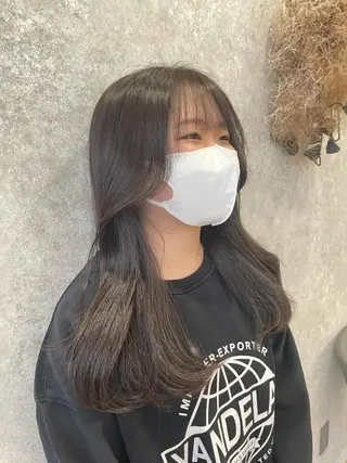 ロング たなか りなのヘアスタイル