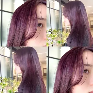 カラー Toiro 横浜所属・海外ヘア／レイヤー カットNatsuのヘアスタイル