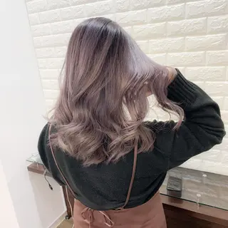 ミディアム カラー TONE所属・透明感カラー/ 韓国ヘア/縮毛矯正のヘアスタイル
