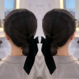 ヘアアレンジ 秋葉原コットン所属・ヘアセット 🤍AIRA🤍のヘアスタイル