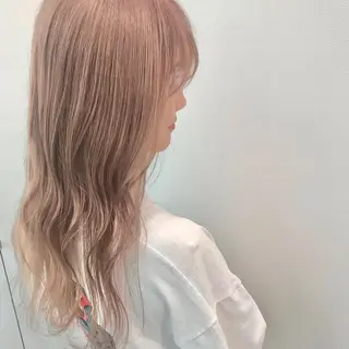 ロング カラー 🪄池袋ハイトーン 🪄ブリーチカラーのヘアスタイル