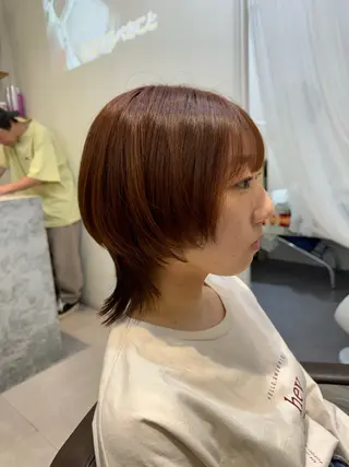 ミディアム カラー Dxxxx III所属・女性目線の大人 メンズ*Ayakaのヘアスタイル