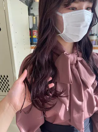 ロング カラー SUNC🍀大熊 花奈絵🍀のヘアスタイル