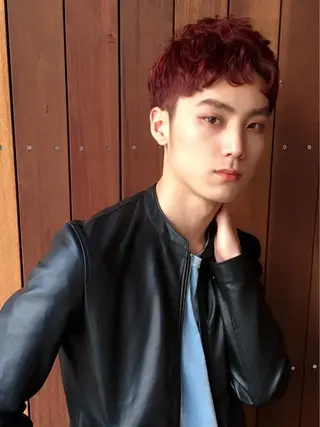 ショート カラー メンズ As hair所属・柔らか垢抜けｶﾗｰと ｶｯﾄ🫧ASUKAのヘアスタイル