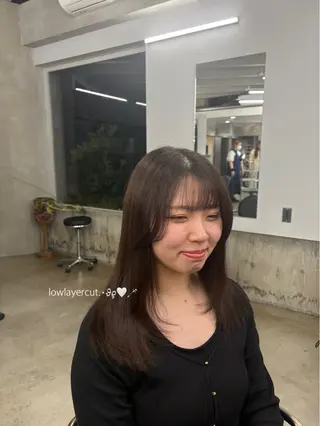 ロング Hair salon BOB所属・🎀︎maho/暖色 /レイヤーカット‎のヘアスタイル